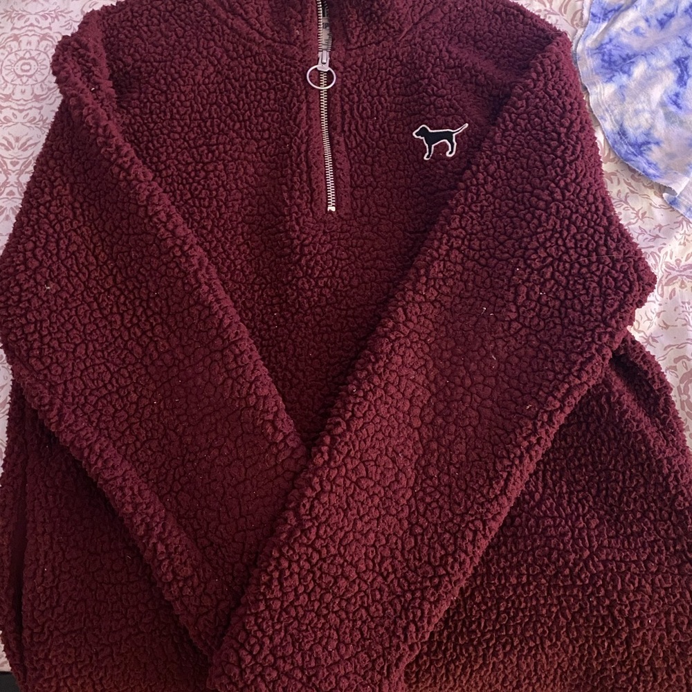 Purple half zip up from PINK